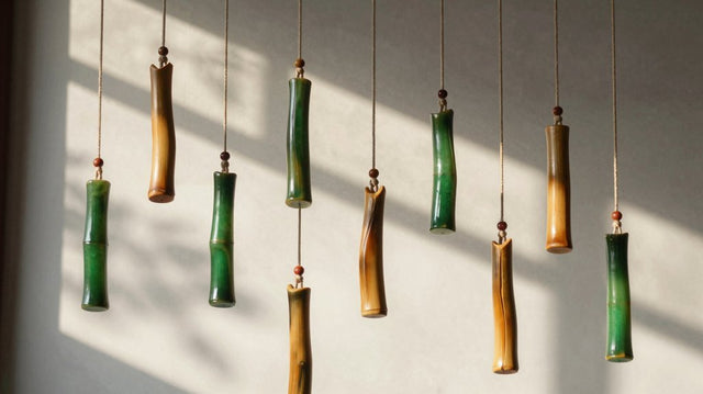 Composição de Galeria: Como Combinar Pendentes de Bambu em Alturas Diferentes - Luzzart