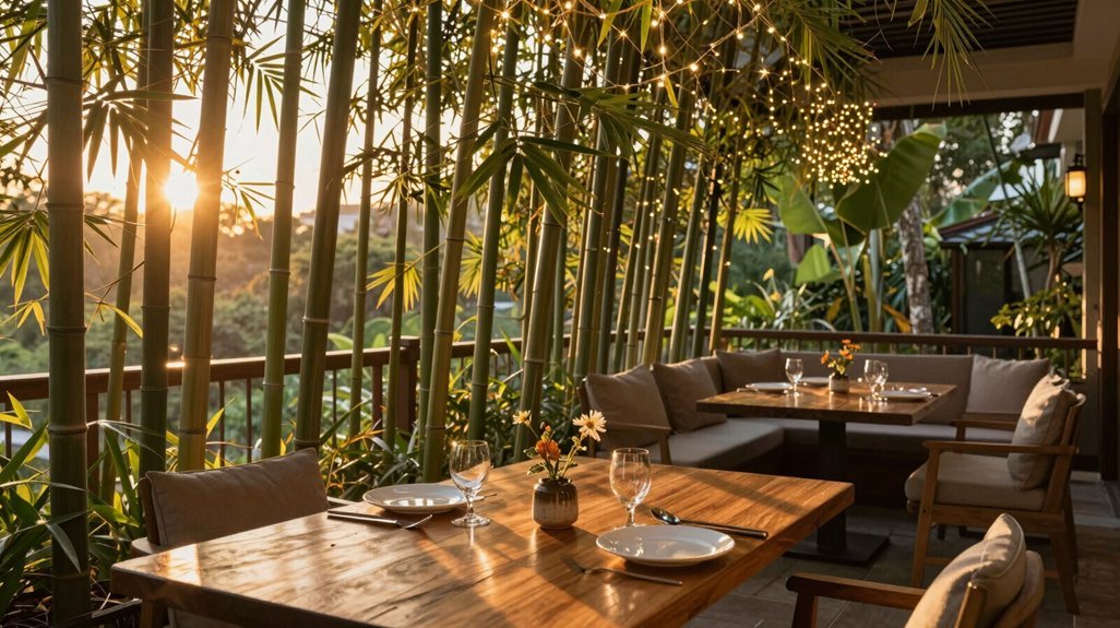 Iluminação para Área Gourmet e Varanda: Como o Bambu Cria um Refúgio Particular - Luzzart
