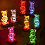 Luminária de Urso Led 7 Cores 3D - GlowBear - ProntoPraTi