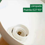 Arandela - Wood Glow - Disponível na ProntoPraTi