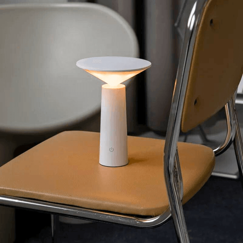 Luminária de Mesa Sem Fio Recarregável - LumiSat
