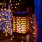 Luminária Solar - LumiFlame - ProntoPraTi