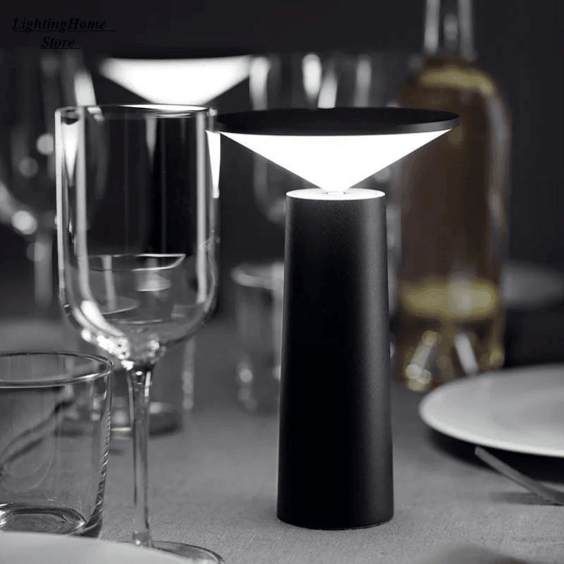 Luminária de Mesa Sem Fio Recarregável - LumiSat