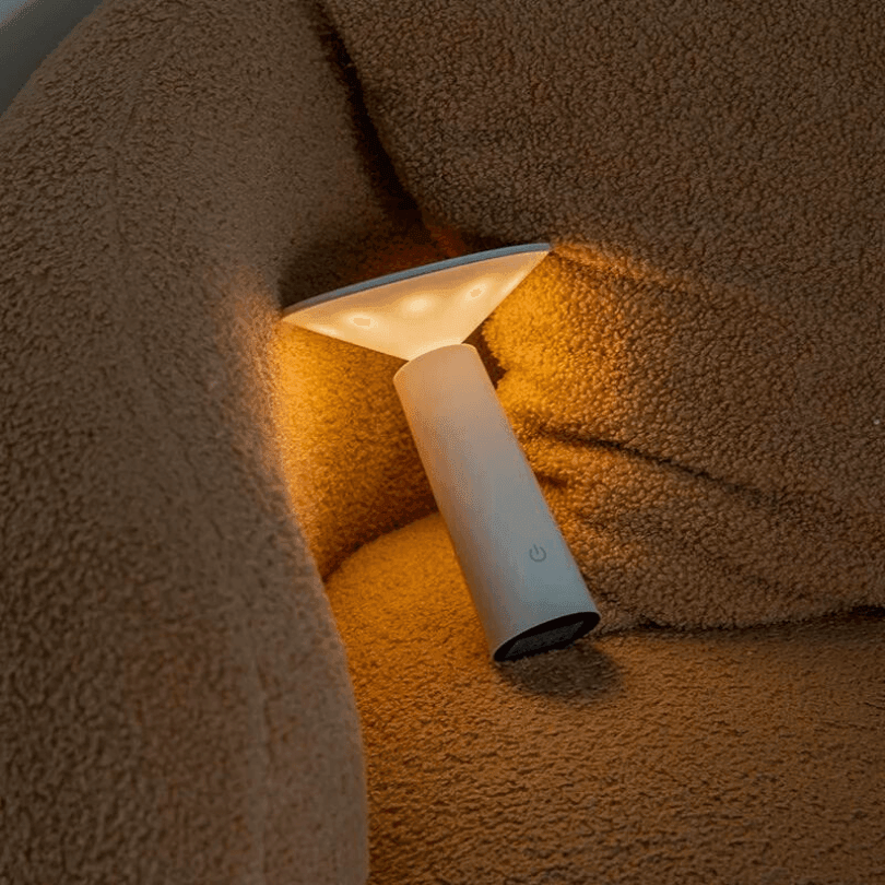 Luminária de Mesa Sem Fio Recarregável - LumiSat
