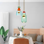 Lustre Pendente Moderno de Vidro Colorido - Disponível na ProntoPraTi