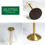 Abajur Portátil de Cristal - Lamp CrystalClassic - Disponível na ProntoPraTi