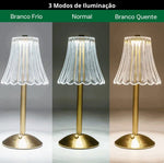 Abajur Portátil de Cristal - Lamp CrystalClassic - Disponível na ProntoPraTi