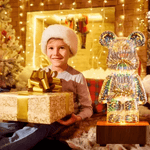 Luminária de Urso Led 7 Cores 3D - GlowBear - ProntoPraTi