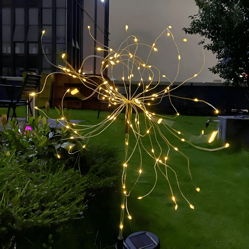 Luz Solar de Led Efeito Fogos de Artifício - AllureGarden - ProntoPraTi