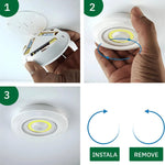 Lâmpadas Led Sem Fio com Controle Remoto - LuxLed - Disponível na ProntoPraTi