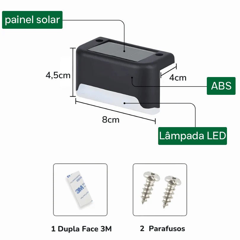 Lâmpada Led Energia Solar - Lumi SolarFlex - Disponível na ProntoPraTi