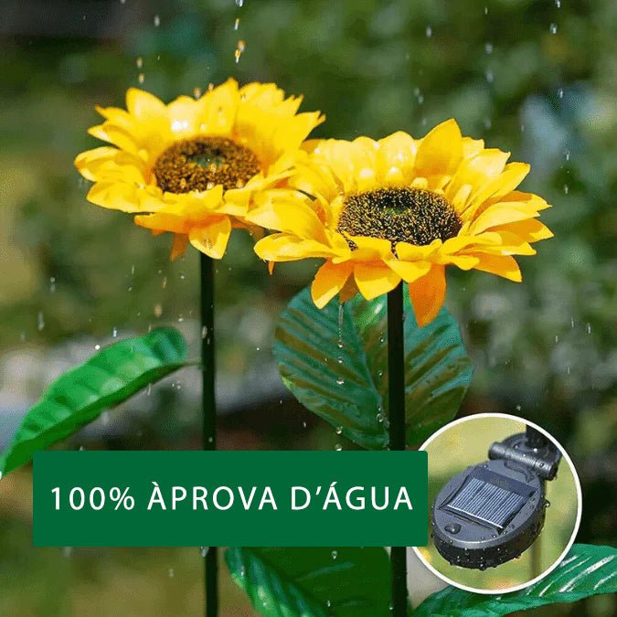 Girassol Led Energia Solar - SolGarden - Disponível na ProntoPraTi