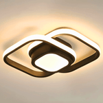 Luminária de Teto - Interlace Glow Quadrada - ProntoPraTi