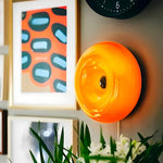 Luminária Donut de Vidro com LED - Disponível na ProntoPraTi