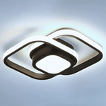 Luminária de Teto - Interlace Glow Quadrada - ProntoPraTi