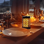 Luminária Solar - LumiFlame - ProntoPraTi