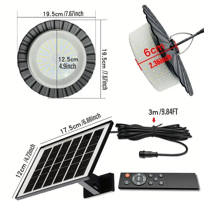 Pendente Solar com Sensor - Cake 360 - ProntoPraTi