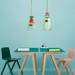 Lustre Pendente Moderno de Vidro Colorido - Disponível na ProntoPraTi