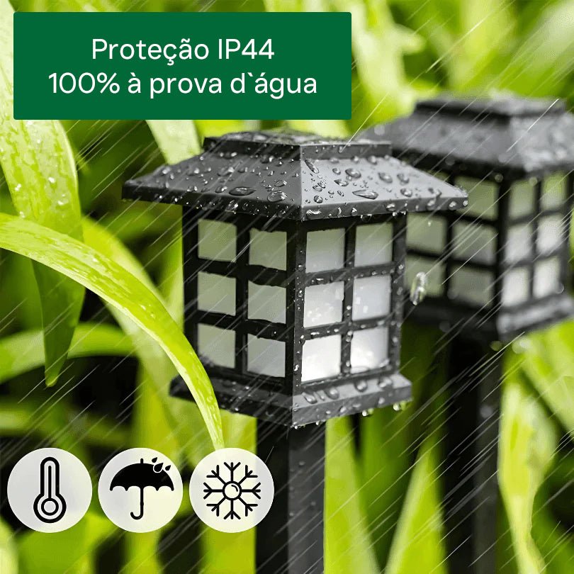 Espeto Solar para Jardim de Led - CubeGarden - Disponível na ProntoPraTi