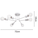 Lustre Sputnik para 6 Lâmpadas - DoubleTrio Lux - ProntoPraTi