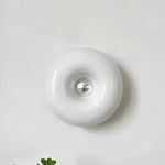 Luminária Donut de Vidro com LED - Disponível na ProntoPraTi