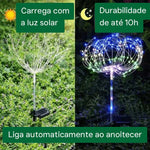 Luz Solar de Led Efeito Fogos de Artifício - AllureGarden - Disponível na ProntoPraTi