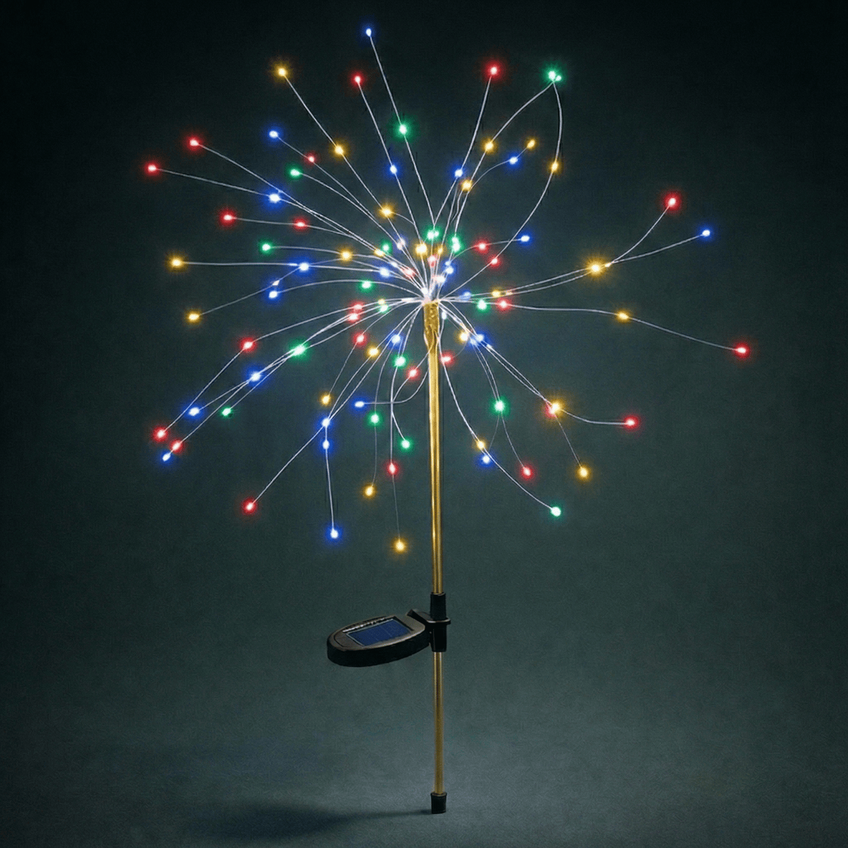 Luz Solar de Led Efeito Fogos de Artifício - AllureGarden - Disponível na Luzzart