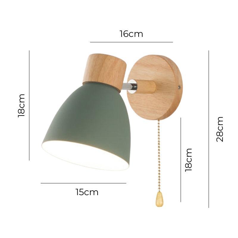 Arandela - Wood Glow - ProntoPraTi