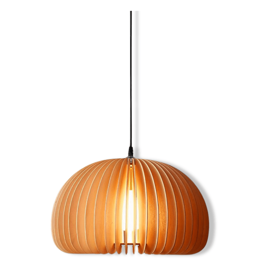 Pendente de Madeira BassWood - Disponível na Luzzart