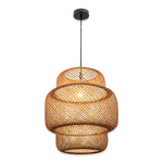 Pendente de Bambu Palha Fibra Natural - CP322