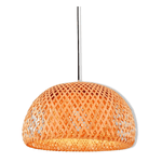 Pendente de Bambu Palha Fibra Natural - CP311 - Disponível na Luzzart