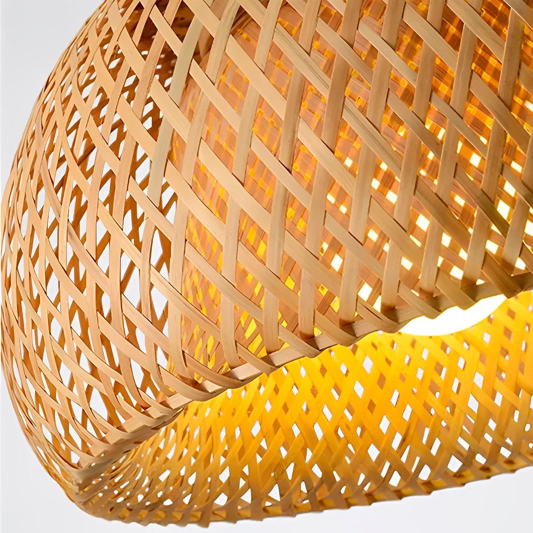 Pendente de Bambu Palha Fibra Natural - CP311