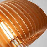 Pendente de Madeira BassWood