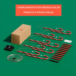 Espeto Solar - Candy Cane - Disponível na ProntoPraTi