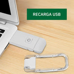 Luminária para Leitura de Livro Recarregável LED LL310 - Disponível na ProntoPraTi