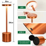 Luminária de Mesa Portátil Led Touch - Emily - Disponível na ProntoPraTi