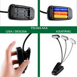 Luminária para Leitura de Livro Articulada LL314 - Disponível na Luzzart