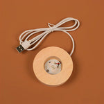 Luminária Religiosa - Bola de Cristal Jesus Cristo