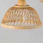 Arandela de Palha Bambu Rattan - CP114