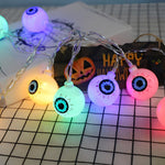 Varal Olho Luminoso Assustador 3m – Decoração de Halloween - Disponível na ProntoPraTi