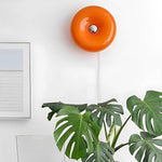 Luminária Donut de Vidro com LED - Disponível na ProntoPraTi