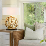 Abajur Artesanal com Madeira Torcida - Disponível na ProntoPraTi