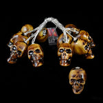 Varal Caveira Iluminada 3m – Decoração de Halloween - Disponível na ProntoPraTi