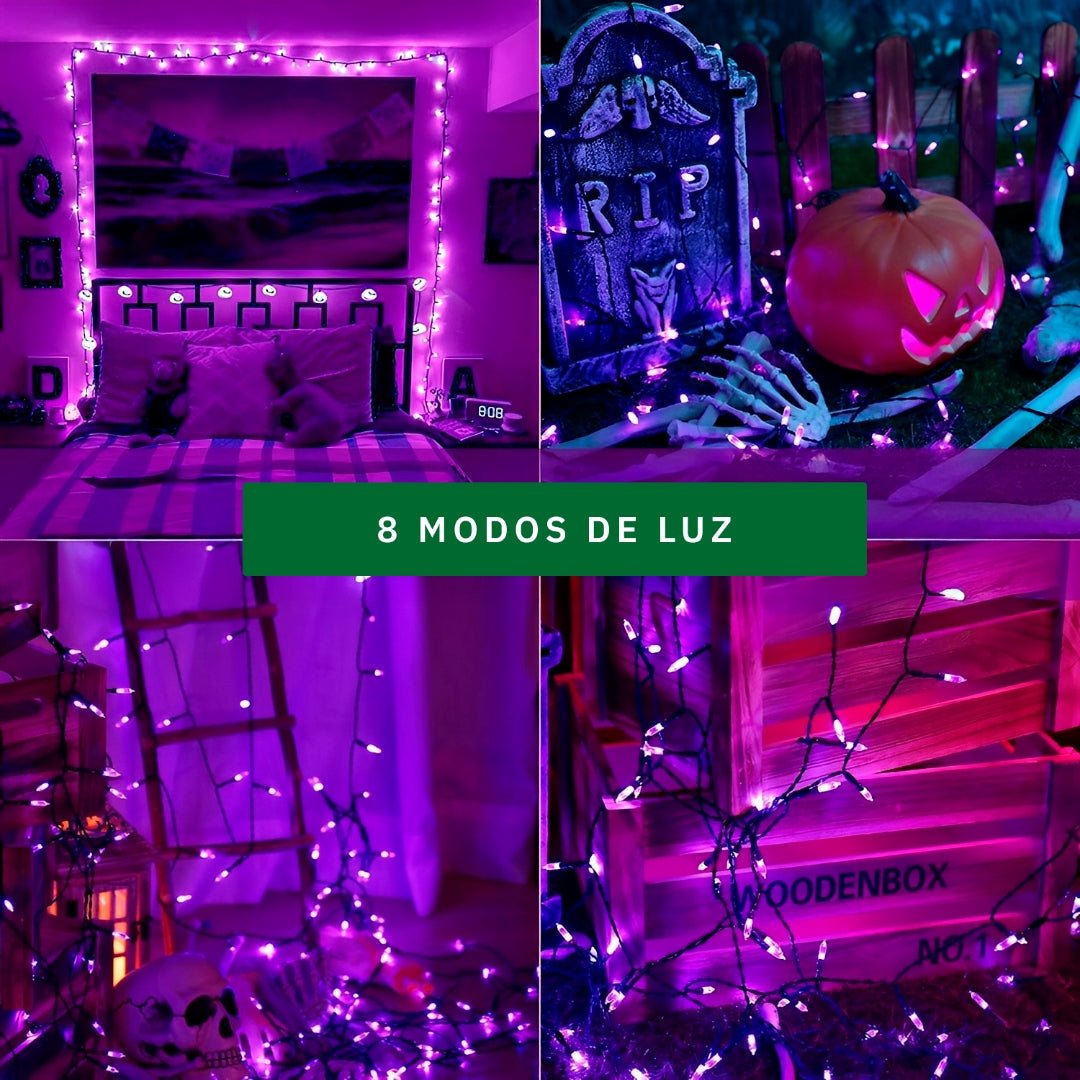 Pisca - Pisca Halloween LED – 5m - Disponível na ProntoPraTi