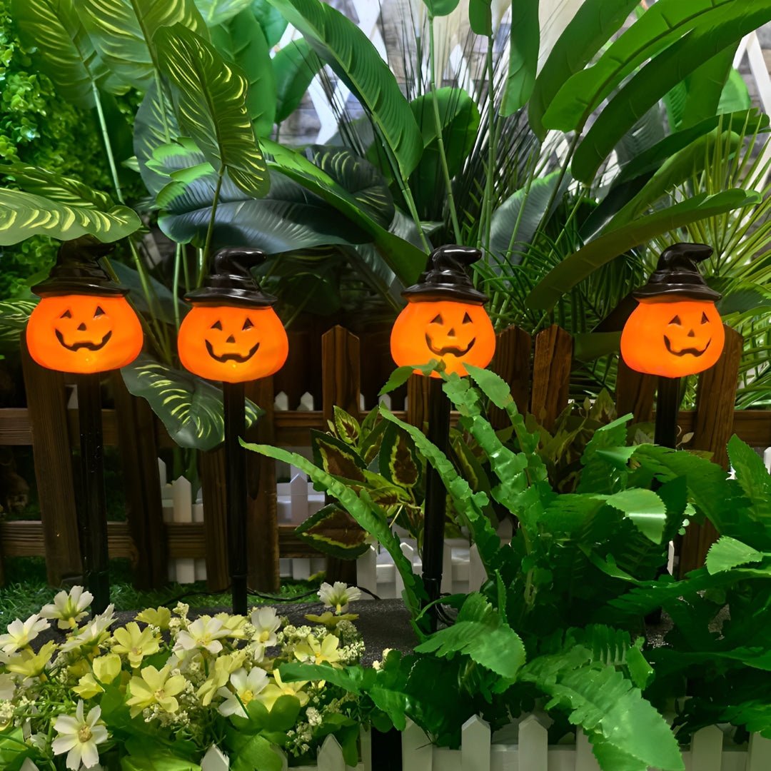 Espeto Solar Abóboras LED (3 modelos) - Halloween - Disponível na ProntoPraTi