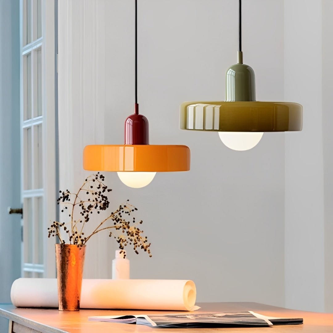 Lustre Pendente Retrô Moderno Nordic Colorido - Disponível na ProntoPraTi
