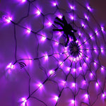 Teia de Aranha LED com Aranha Decorativa – Halloween - Disponível na ProntoPraTi
