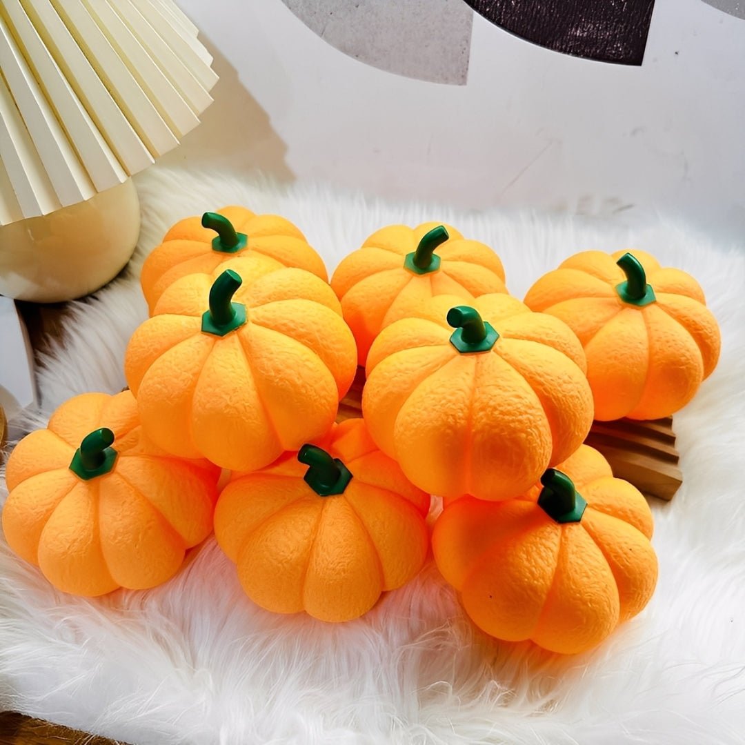 Luminária Abóbora LED – Decoração de Halloween - Disponível na ProntoPraTi