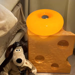 Luminária Donut de Vidro com LED - Disponível na ProntoPraTi