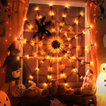 Teia de Aranha LED com Aranha Decorativa – Halloween - Disponível na ProntoPraTi